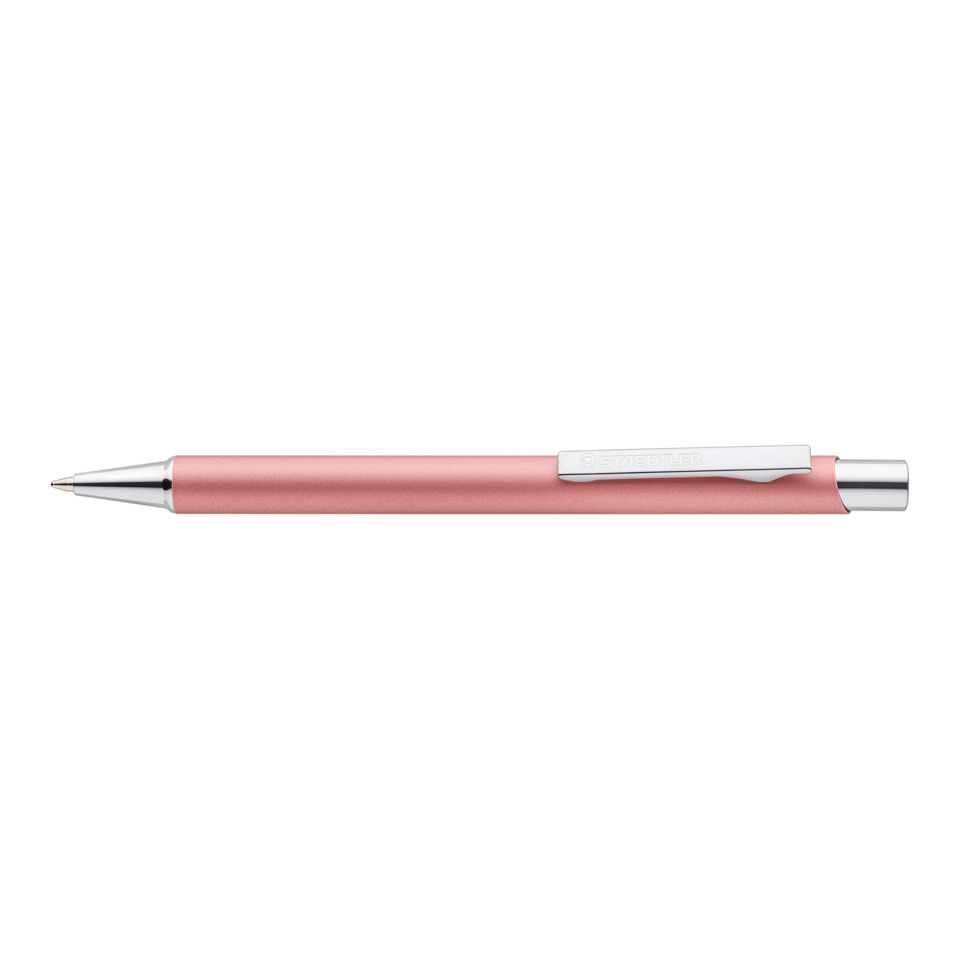 Kugelstift, Drehbleistift, Rosa Farbe, Metallclip, Schreibgerät