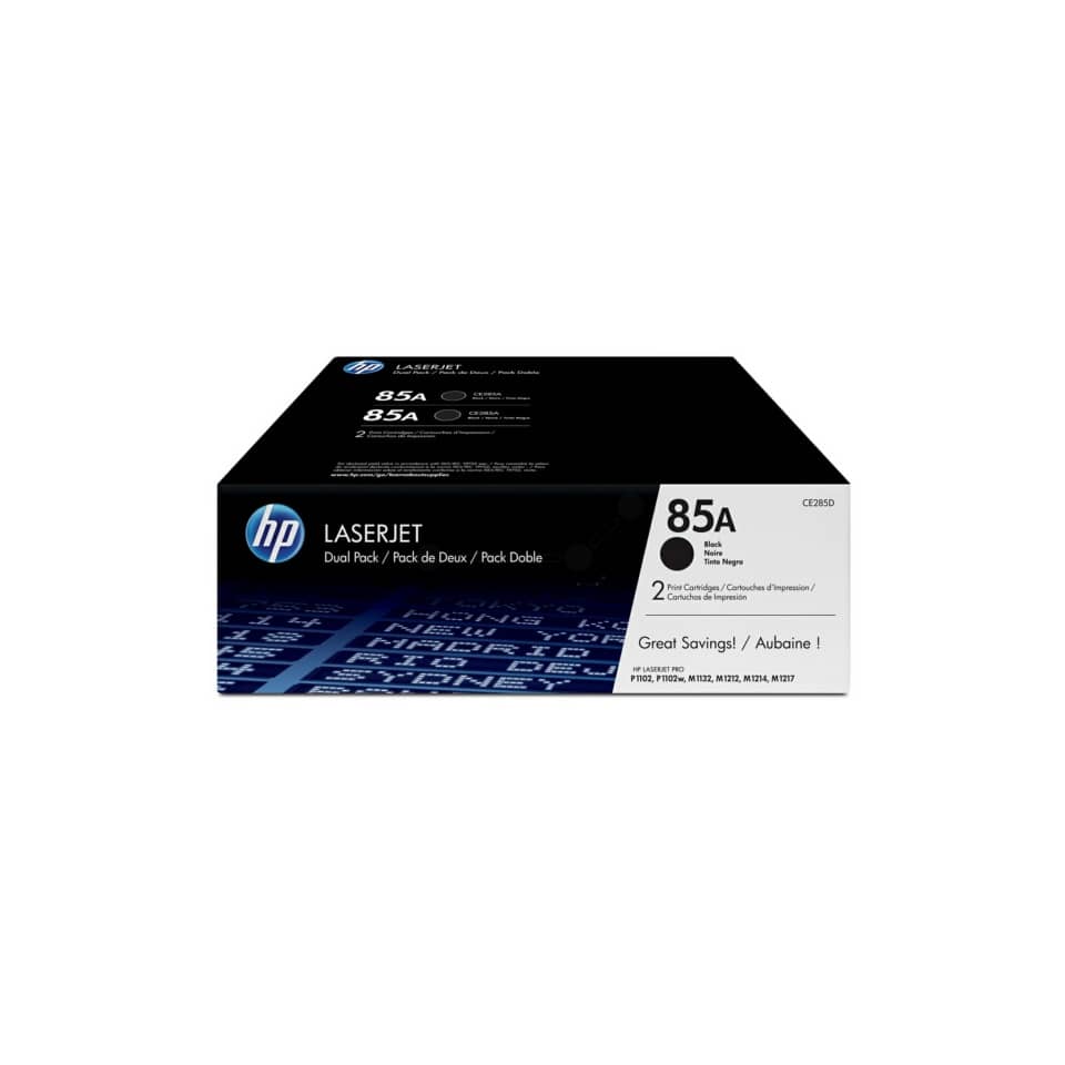 TPrinterenpatrone, HP, LaserJet, 85A, Schwarz