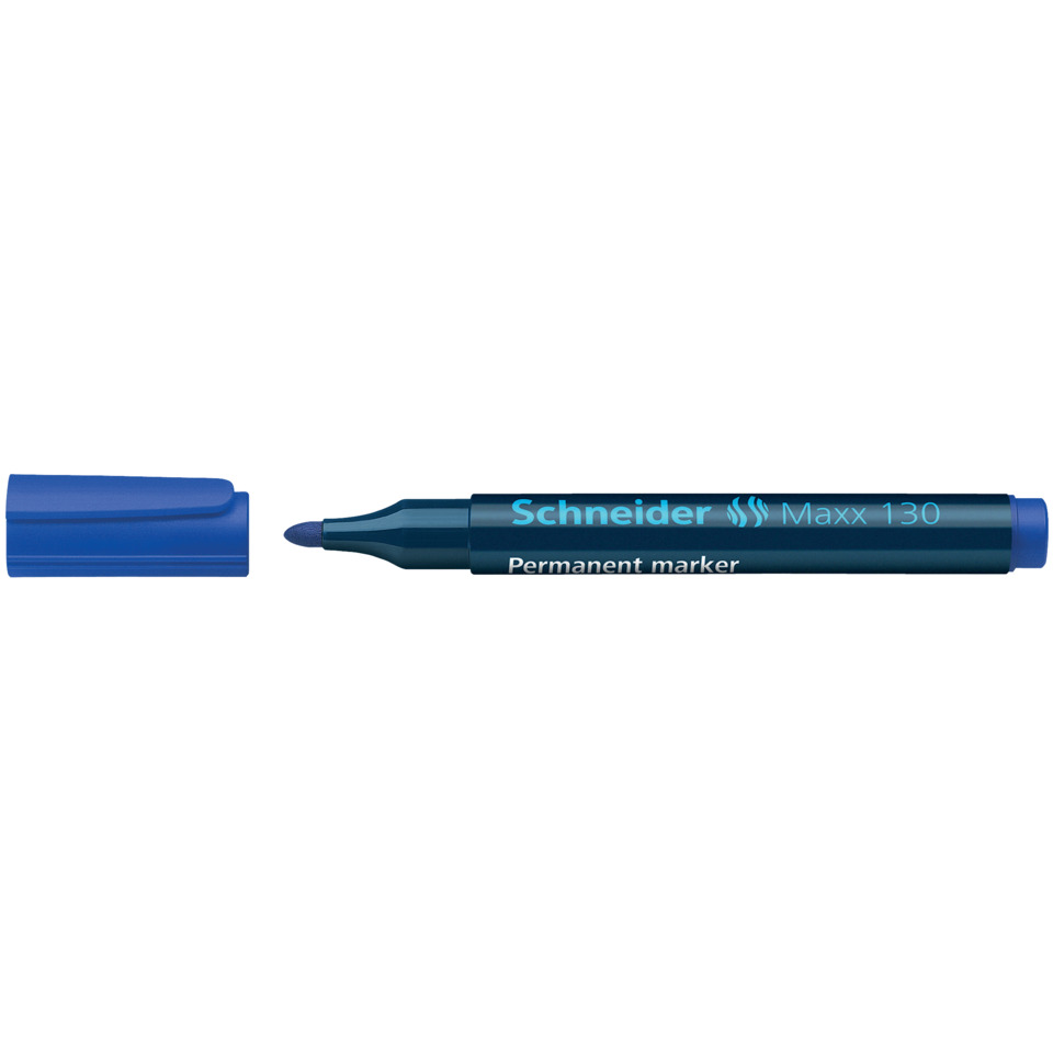Permanentmarker, Marker, Blau, Kugelschreiber?, Schneider Maxx 130