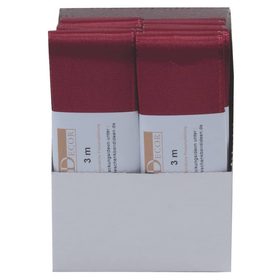 Teppichband, Rot, 3 m, Schlaufenband, ergänzende Zierband