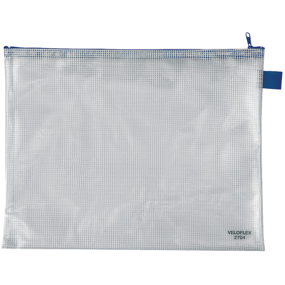 Kunststofftasche, Reißverschluss, Zipperbeutel, Transparente Tasche, VeloFlex 2704