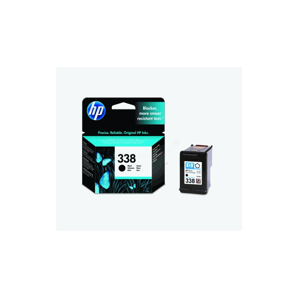 Tintenpatrone, HP 338, Schwarz, Pigmenttinte, Druckerpatrone