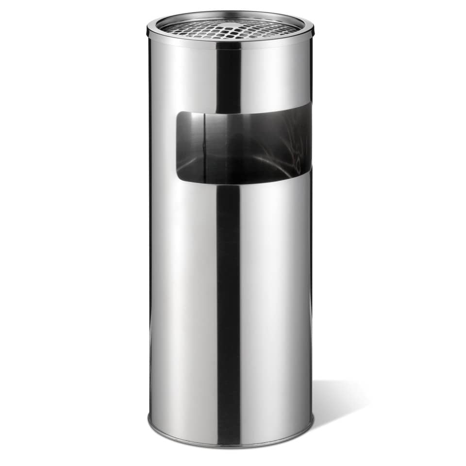 stainless steel, Mülleimer, Schwungdeckel?, Silber, Metallisch