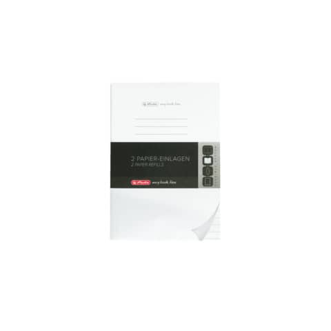 Ersatzeinlage 80Blt A5 liniert   Refill flex A5 2x40 Blatt liniert HERLITZ 300006073