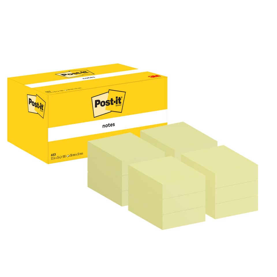 Post-it, Notizblöcke, Notizzettel, Haftnotizen, Schreibwaren