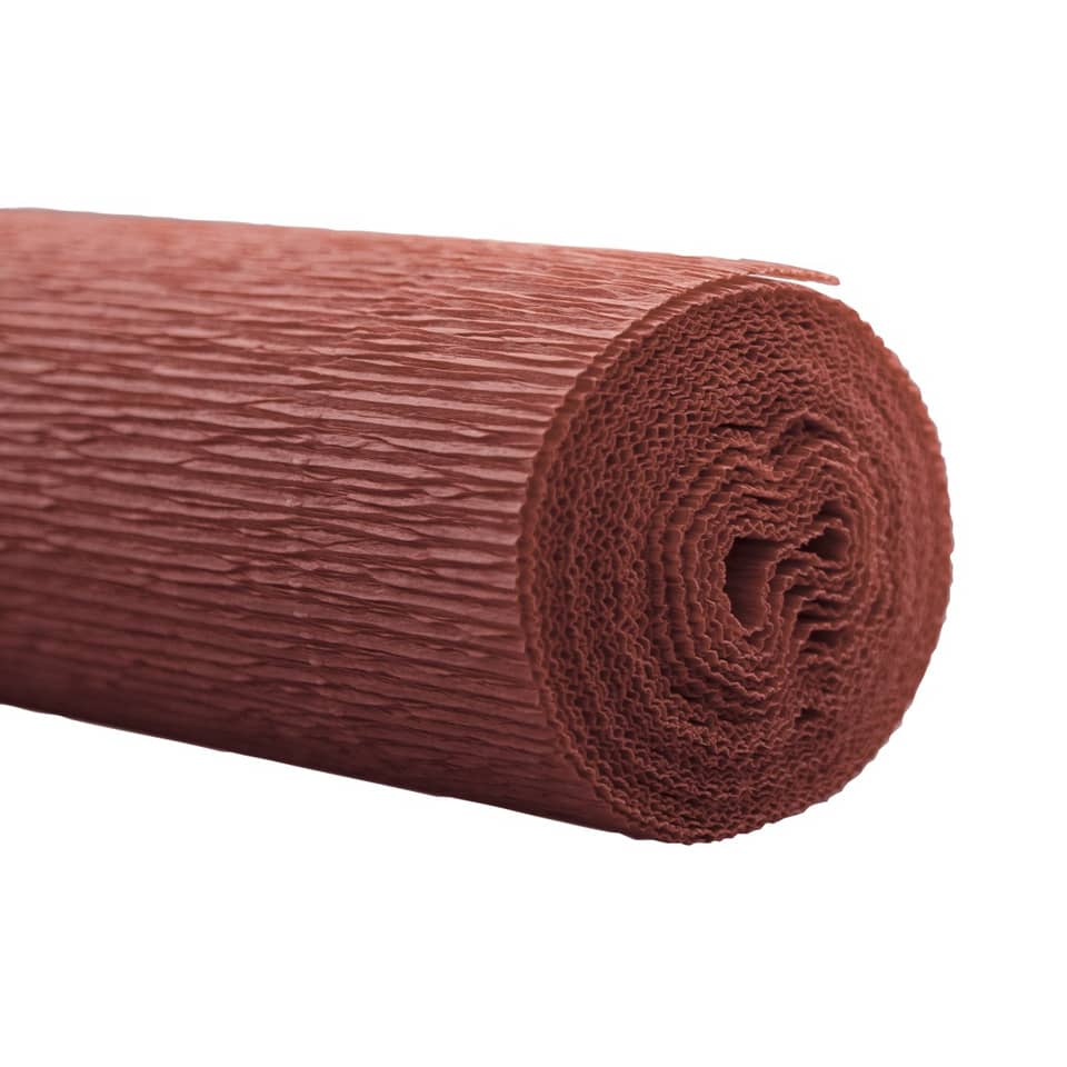 rollierter Stoff, Bettlaken, Textilrollo, roter Farbton, Texture-Look