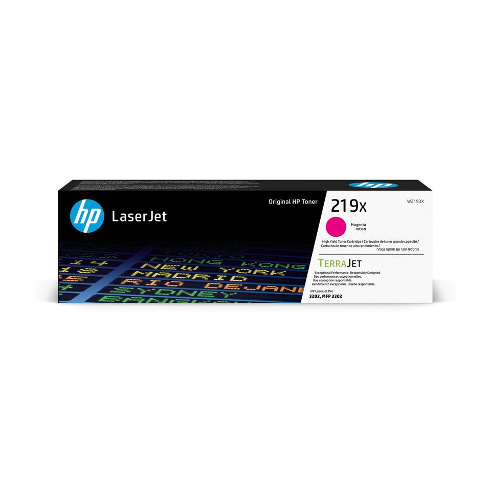 LaserJet, Toner, Magenta, 219x, TerraJet