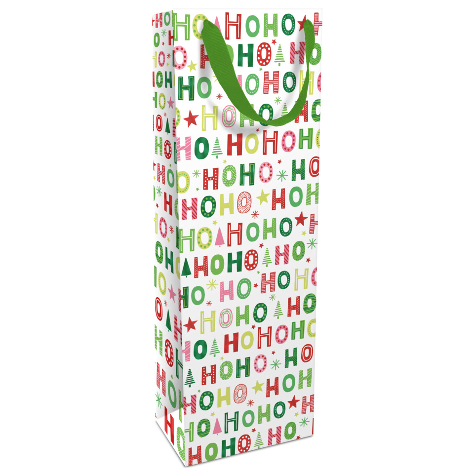 Geschenkverpackung, Weihnachtsmotiv, Geschenktüte, Grün, Rot