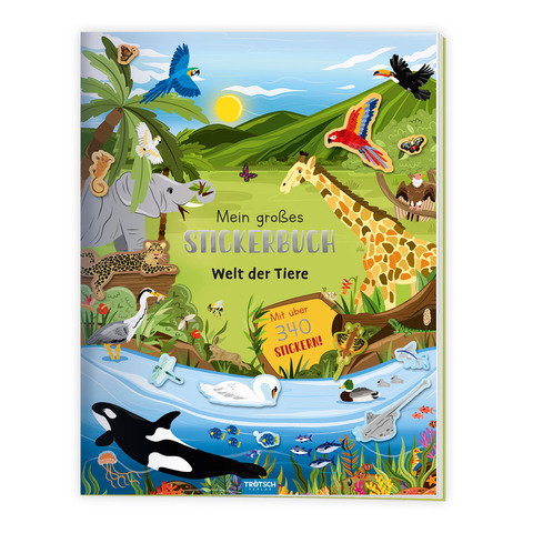 Werbung, Plakat, Vogel, Buch, Giraffe