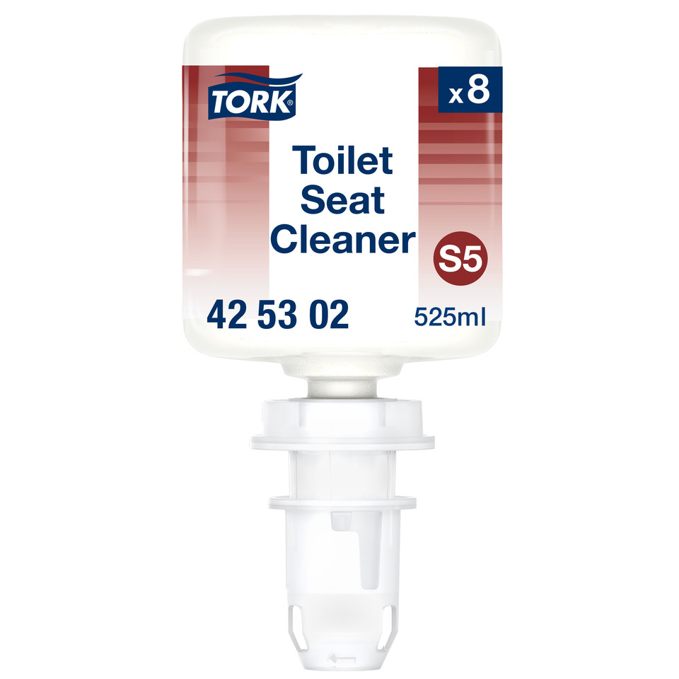Toilettensitzreiniger flüssig System S5, 525ml TORK 425302 Flasche