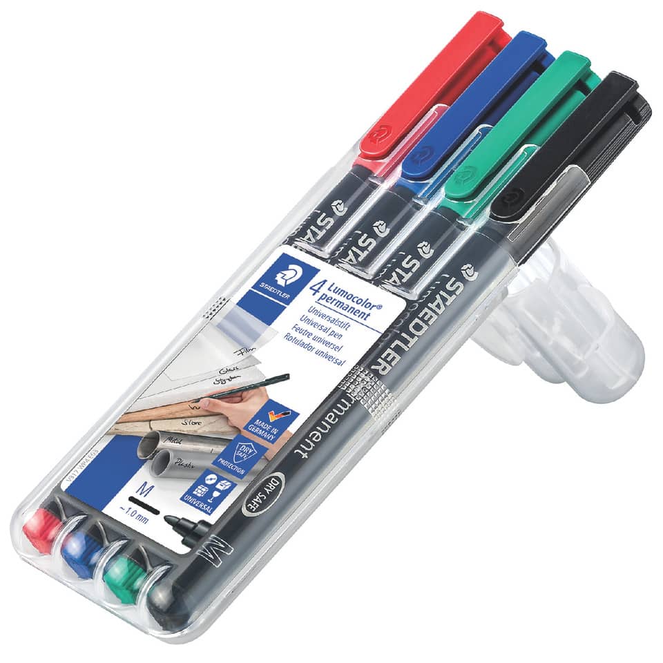 Fineliner, Permanentmarker, Farbkappen, Set, Universal Tinte