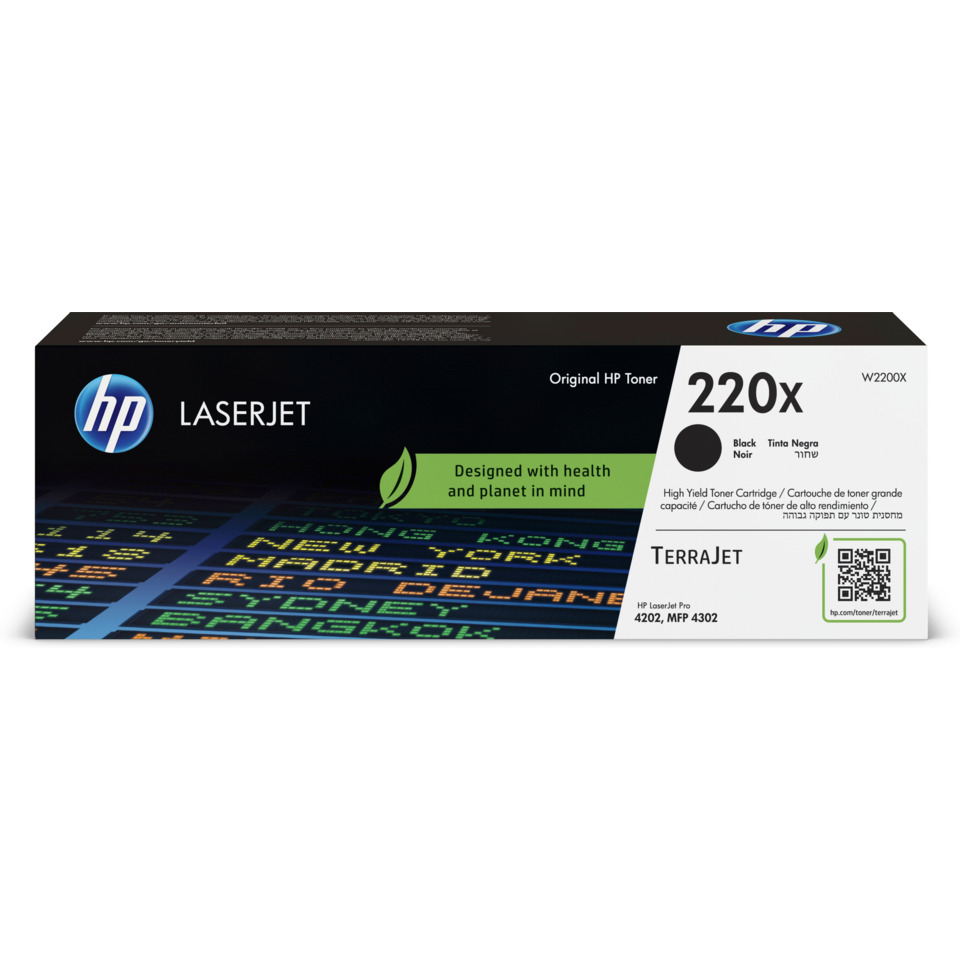 LaserJet, Toner, Schwarz, 220x, TerraJet