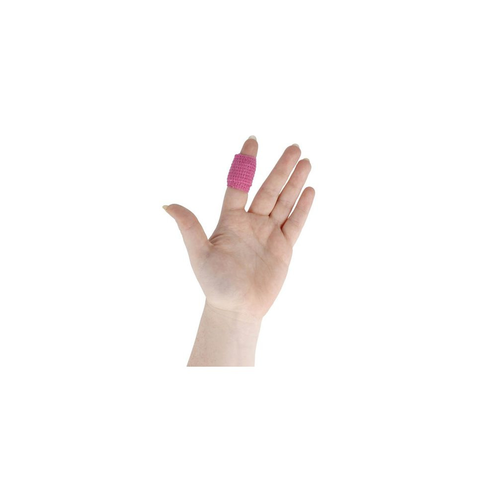 Fingerreif, pink, Fingerzubehör, gehäkelte Ringe, bandage?