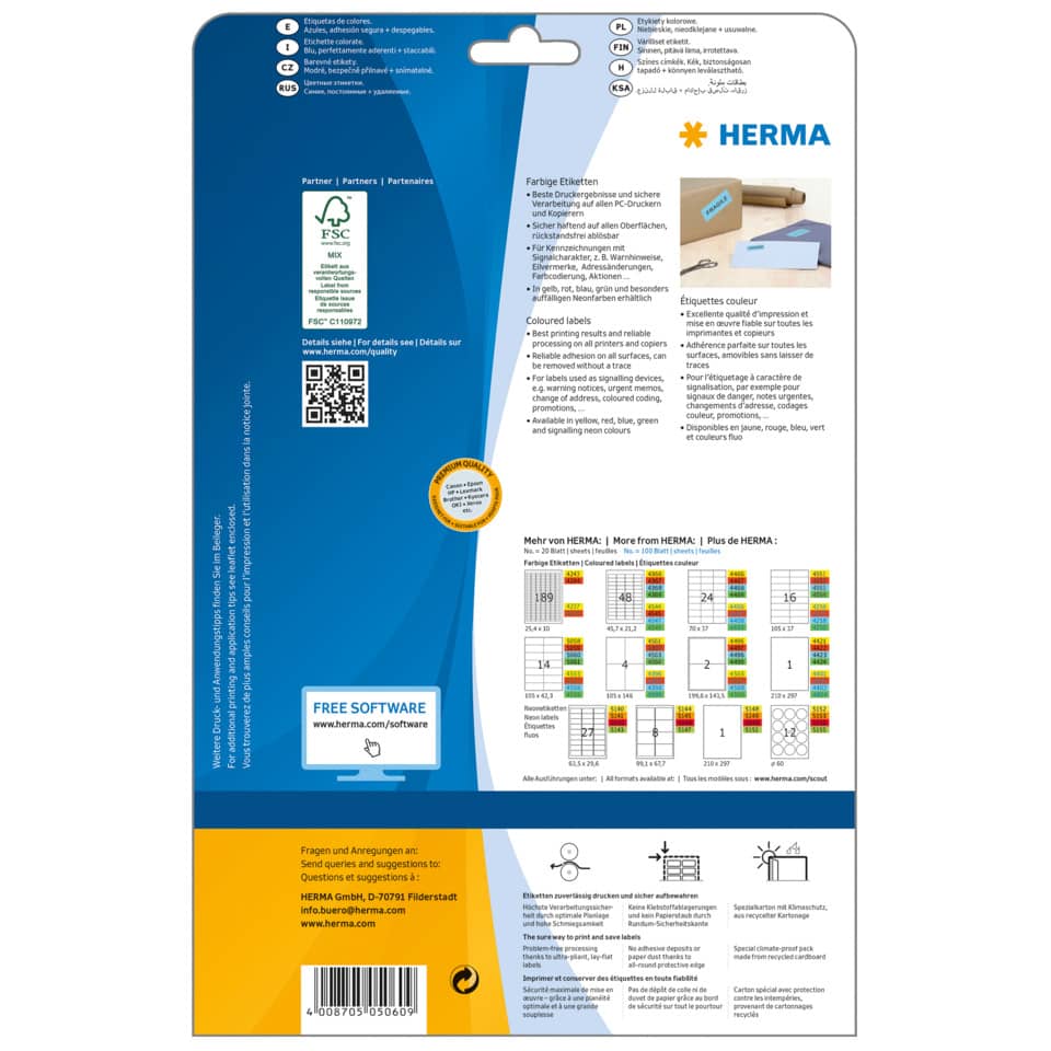 poster, verpackung, farbenfroh, anleitung, QR-code