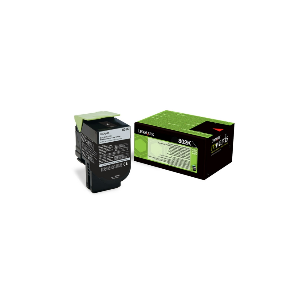 Tonerkassette, Laserdrucker, Grüner Toner, Drucker-Toner, 802K