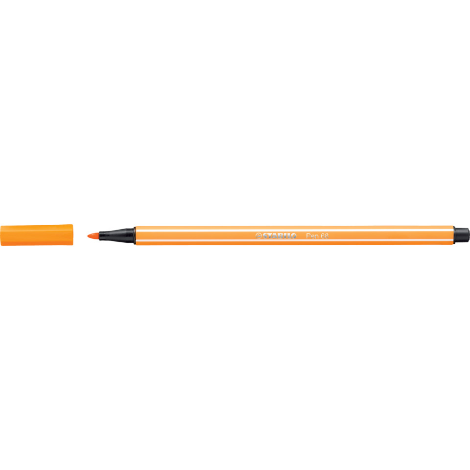 Marker, Orange, Kugelschreiber, Feinspitze, Schreibware