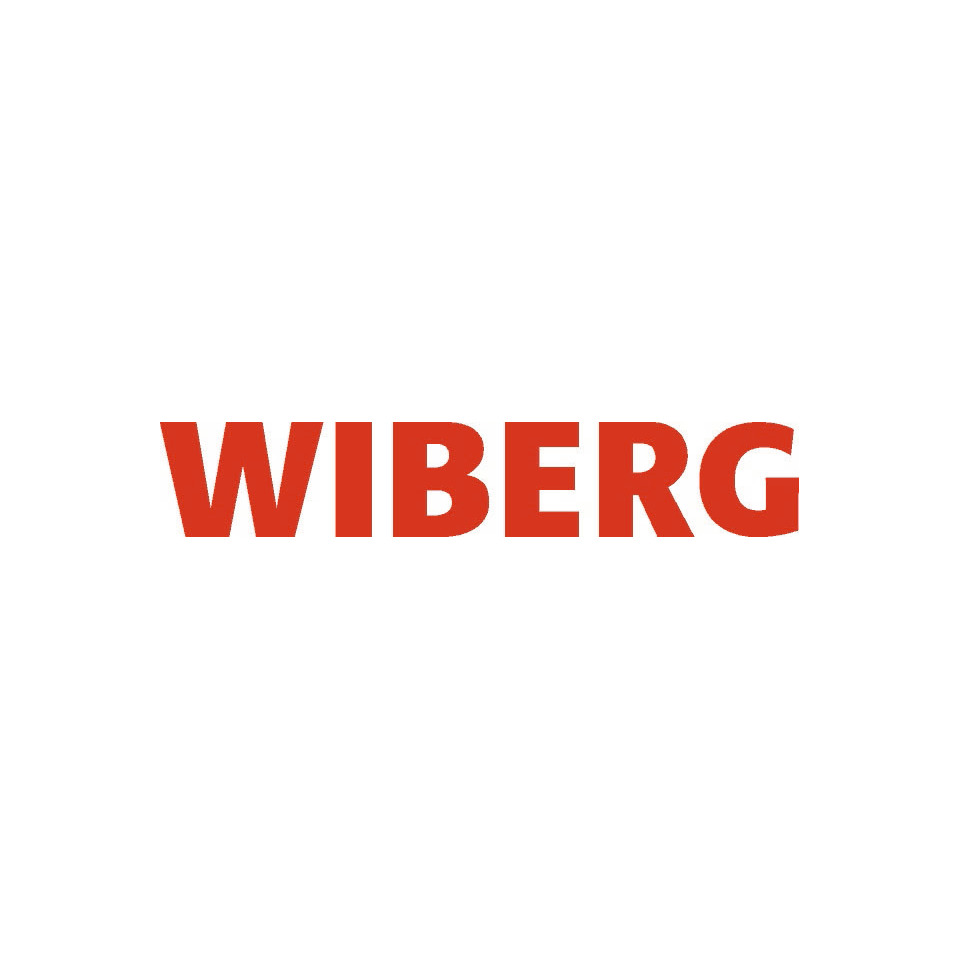 Logo, WIBERG, rot, Text, Marke