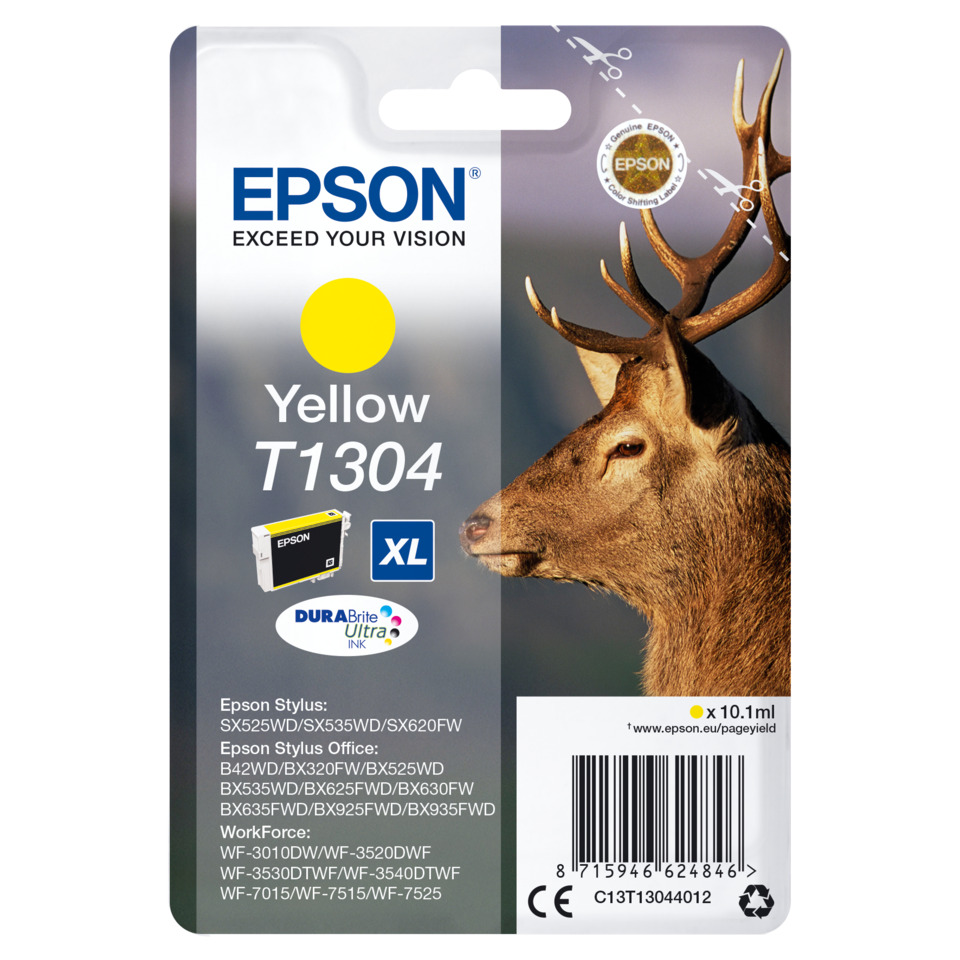 gelb, Tintenpatrone, Drucker, XL, Epson