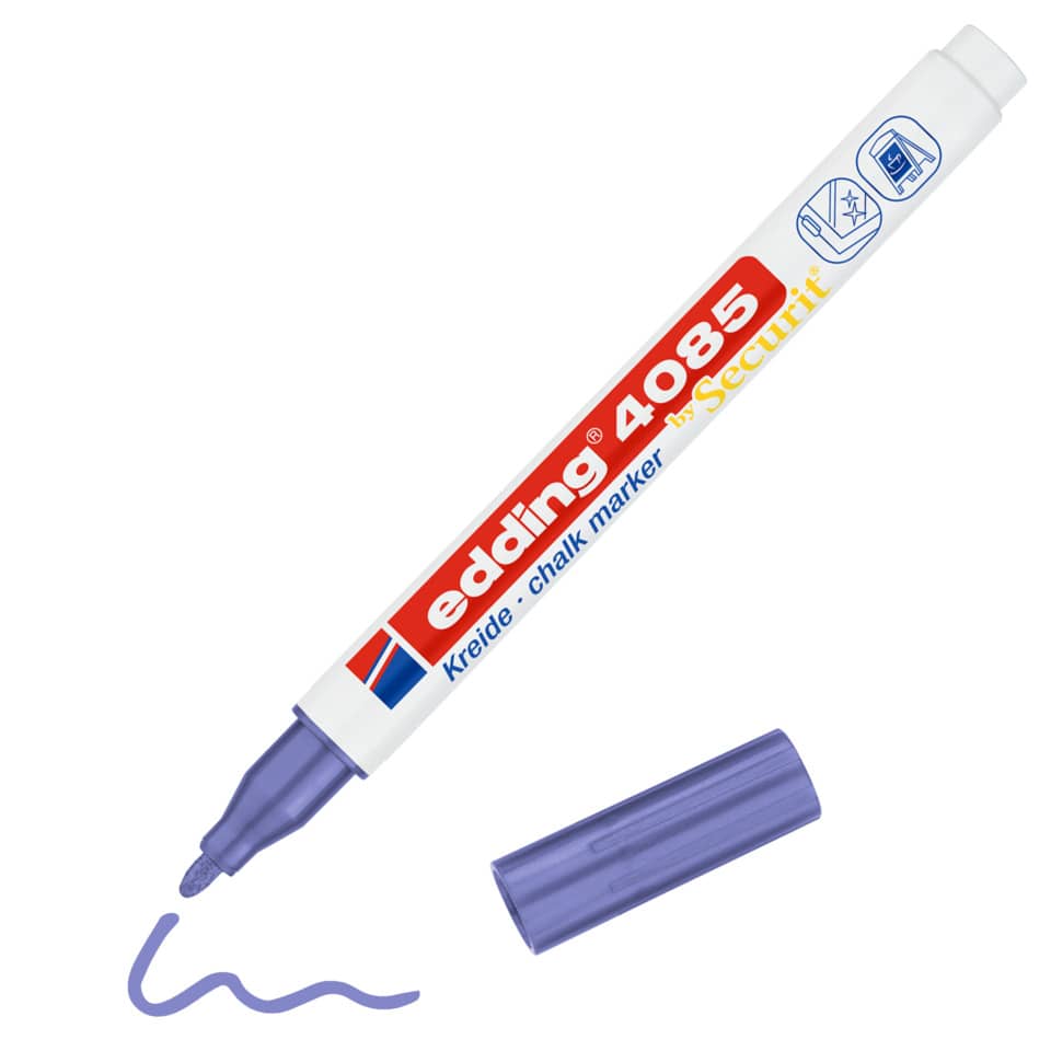 Marker, Kreide-Marker, Filzstift, Lila, Tafelmarkern