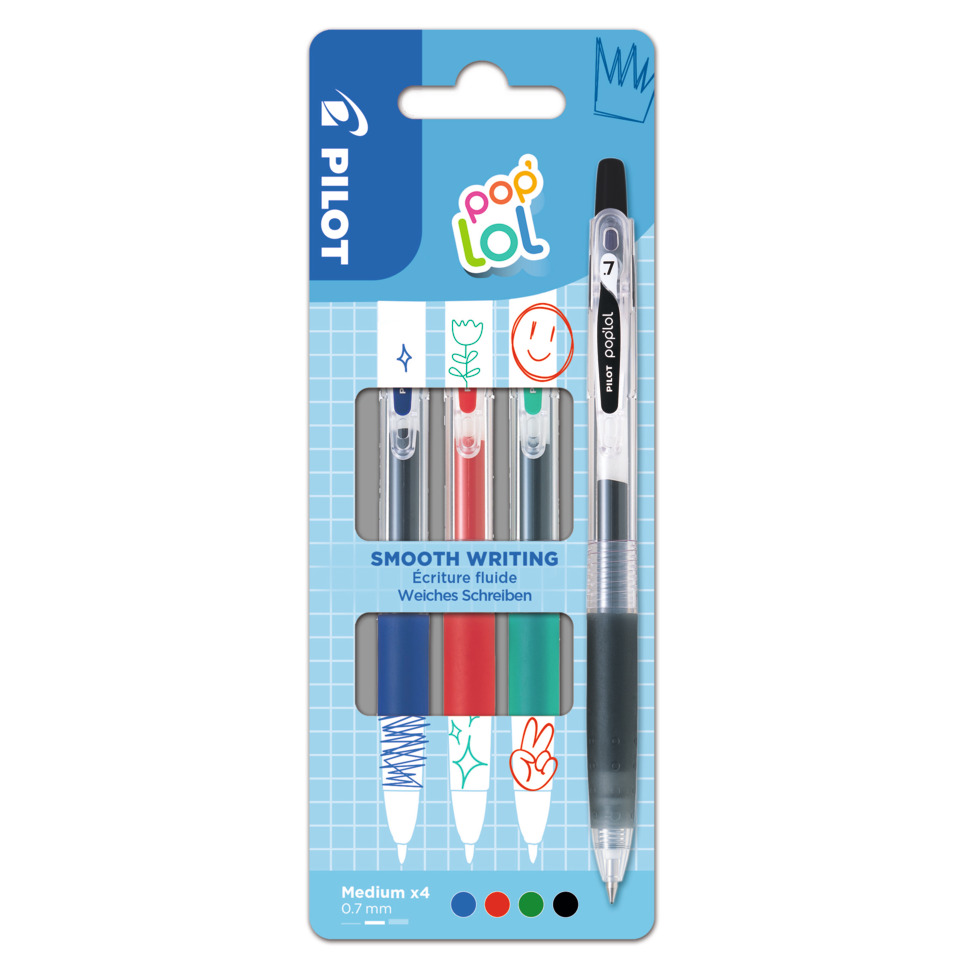 Filzstifte, Smooth Writing, 6er Pack, Meeresfarben?, Tintenstifte?