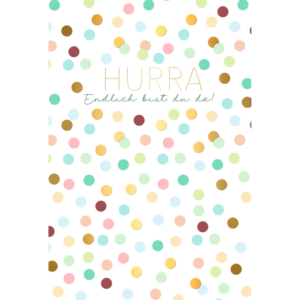 party, confetti, dots, karte, deko