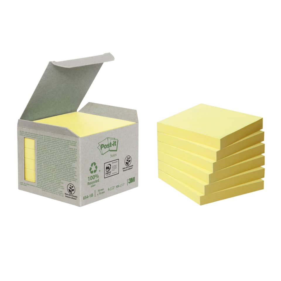 Post-it, Notizblock, Haftnotizen, Schreibwaren, Gelb