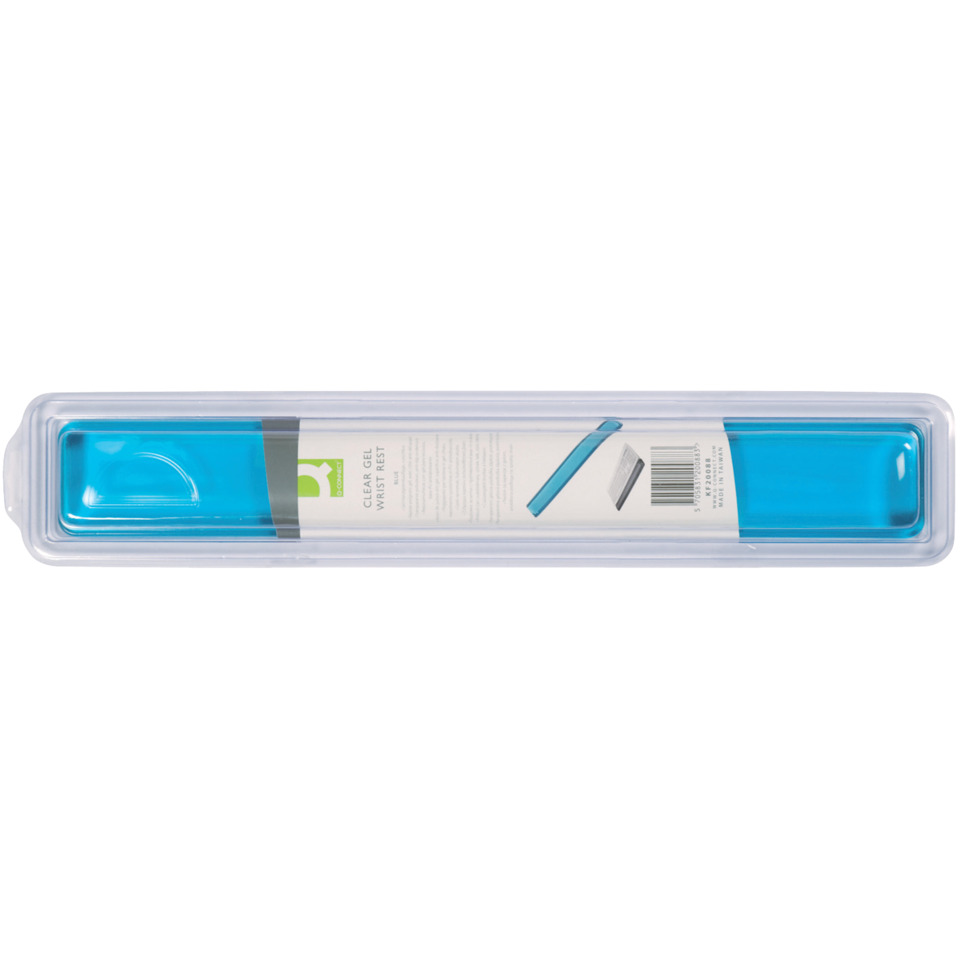 Handgelenkauflage, transparent blau Q-CONNECT KF20088