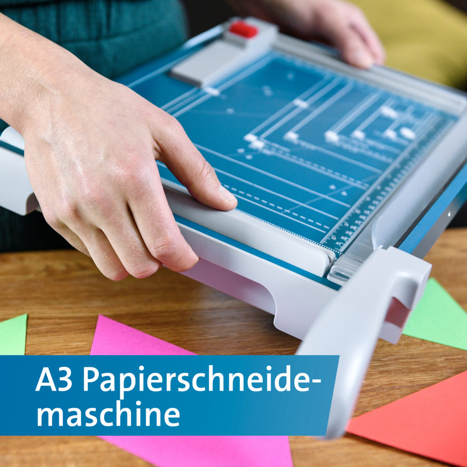 Papierschneidemaschine, Schneidemaschine, A3, Buchbinderwerkzeug, Kartenstanzer