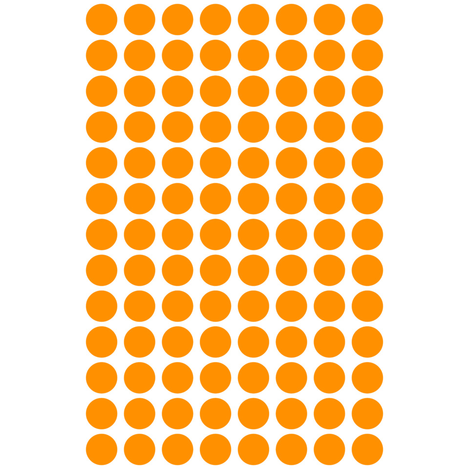 orangefarbene Punkte, Punktemuster, Pünktchenmuster, Punktraster, orange Farbe