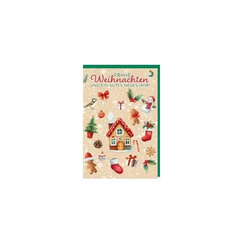 Weihnachtskarte BRAUN + COMPANY 5800-25151