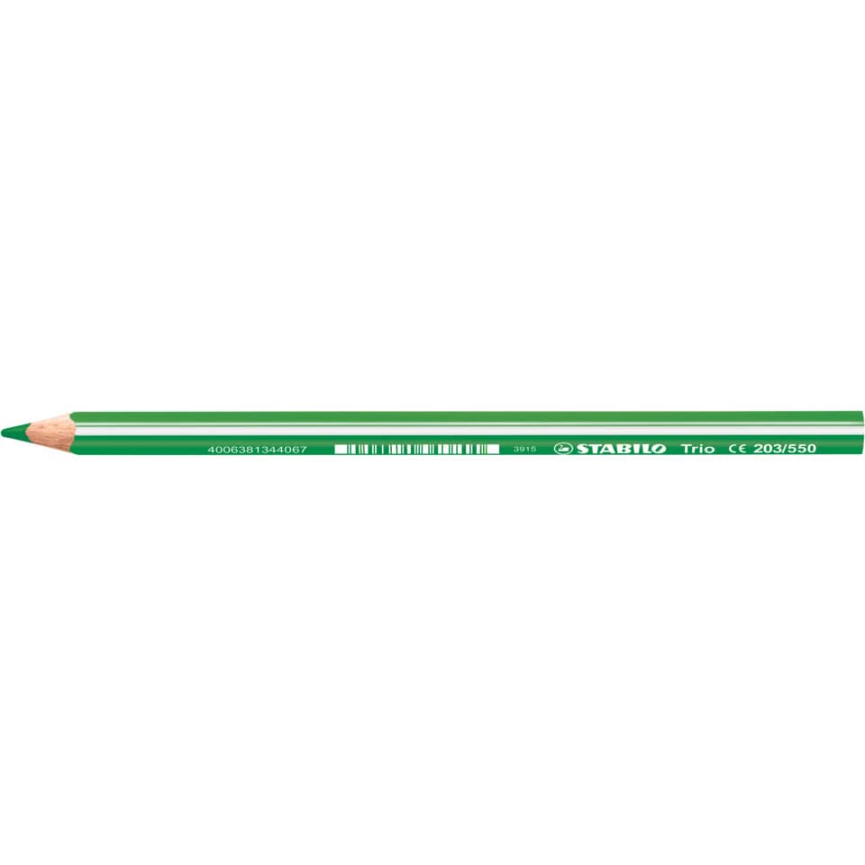 Bleistift, Grün, Rundspitze, Holzbleistift, Markenprägung STABILO