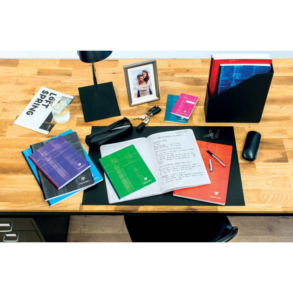 Notizbuch, Notebook, Planer, Tagebuch, Schreibtisch-Setup