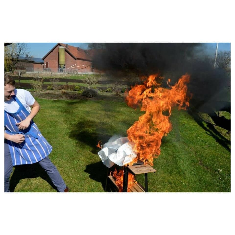 Person, Werfen, Feuer