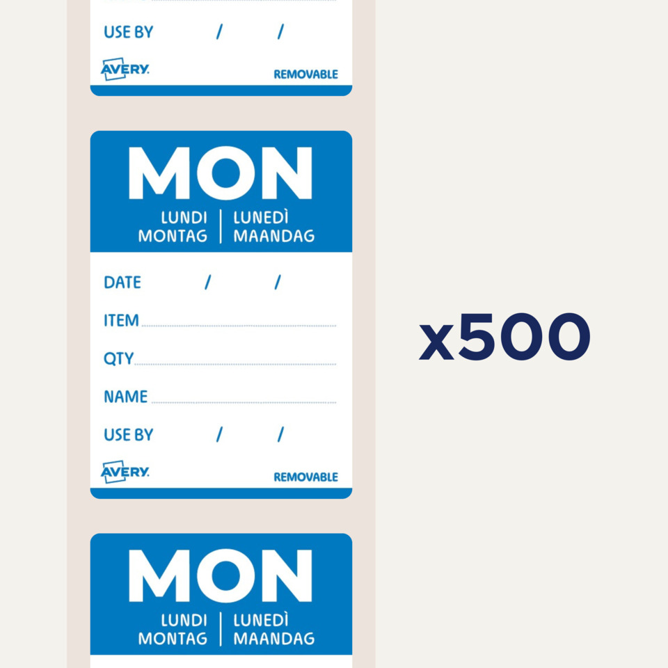 etikett, aufkleber, mon, date, qty