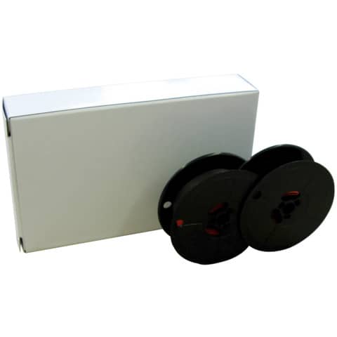 Farbbandkassette Gr.1D schwarz, rot Nylon EMSTAR 02001NYSR