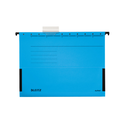 Hängetasche ALPHA®, seitlich mit Fröschen, A4, 275g/m², rot LEITZ 1986-00-35