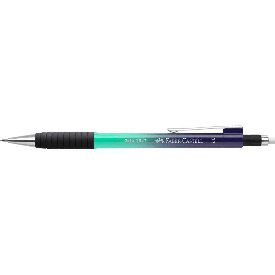 Bleistift, Grip, Farbverlauf, Rückseite Clip, Faber-Castell