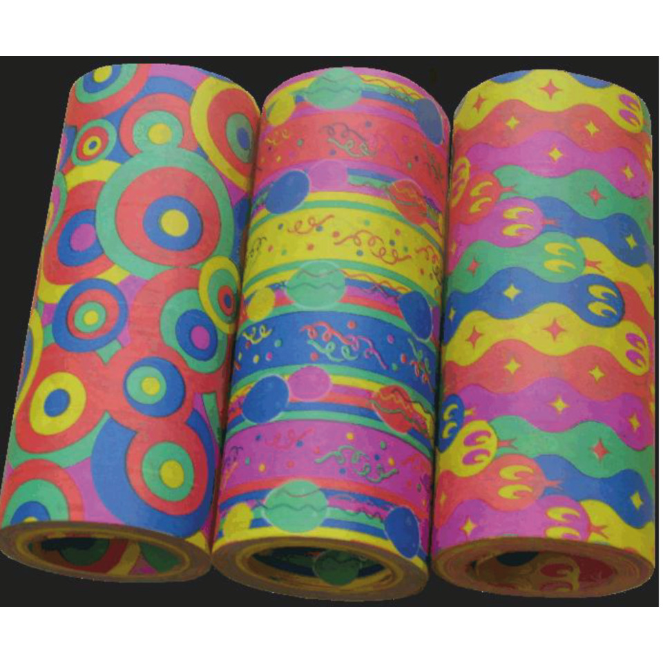 Trolley-Wolke, Seidenband, Morpho-Pattern, Schlangenlinien, Kleberie-Textur