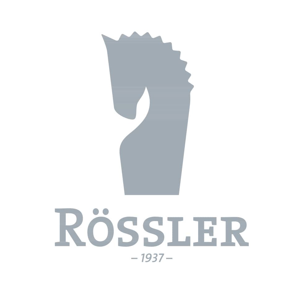 logo, pferd, roßler, 1937, silhouette, marken-zeichen