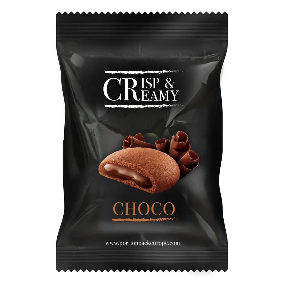 Schoko-Keks, Choco Creme, Pralinenfüllung, Keks-Snack, Schokoladenfüllung