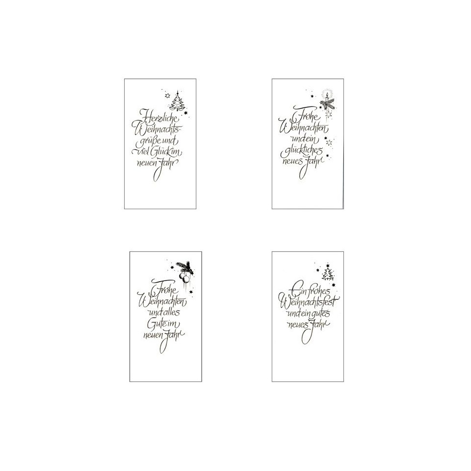 Grußkarte, Weihnachten, Weihnachtskarte, Winter, Schriftzug