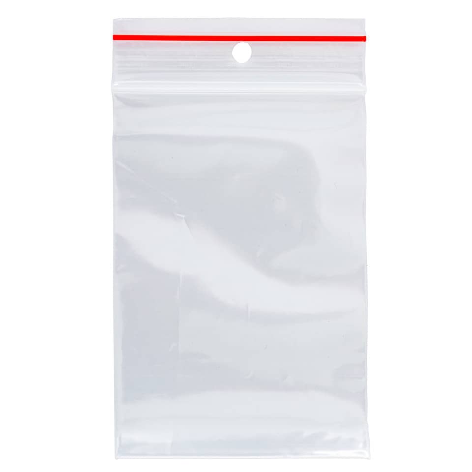 Zip-Lock Beutel, Plastikbeutel, klarer Beutel, wiederverschließbar, Einwegbeutel