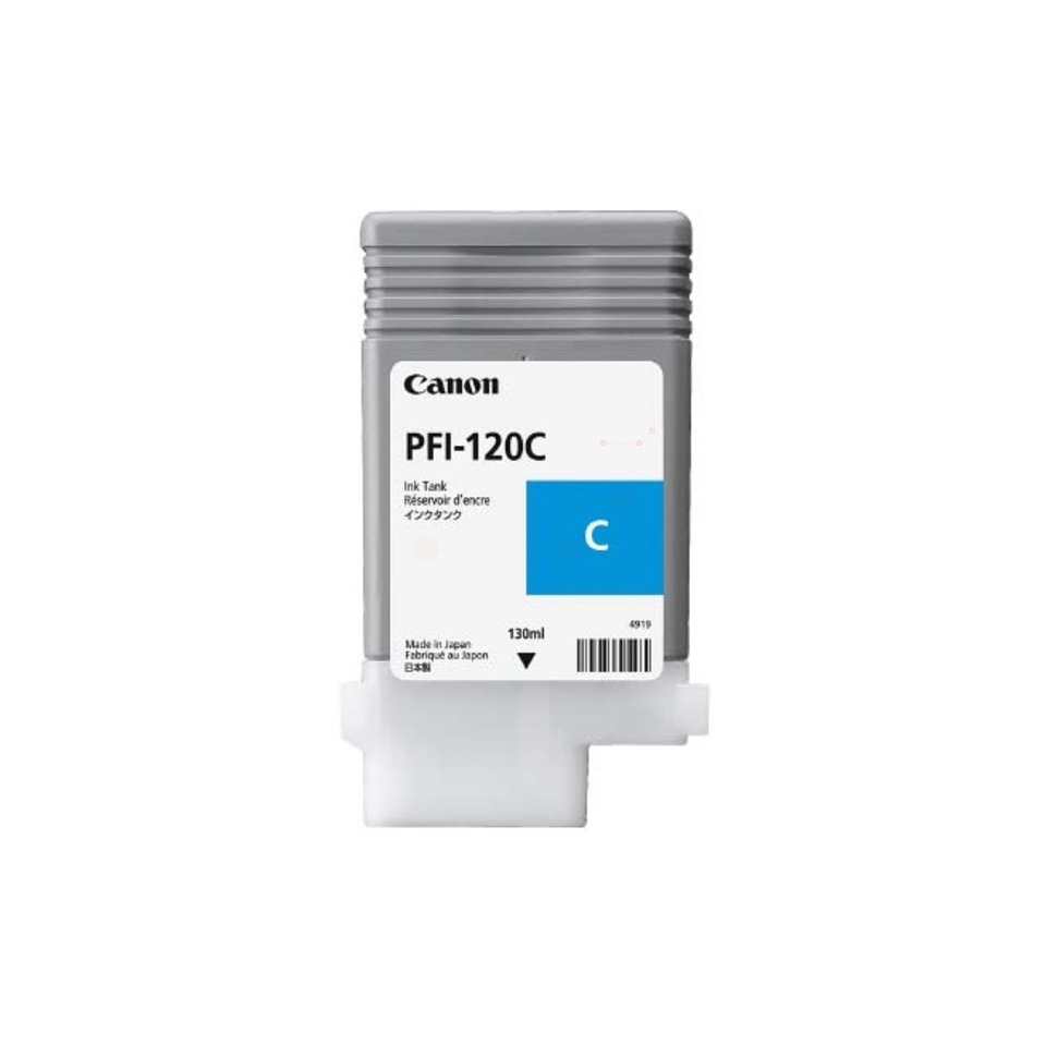 Tintenpatrone, Canon, PFI-120C, Pigmenttinte, 130ml