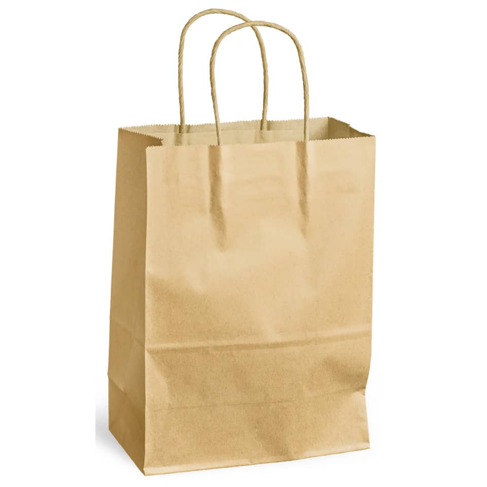 Tüte, Papiertragetasche, Kraftpapiertasche, Einkaufstasche, Papierbeutel