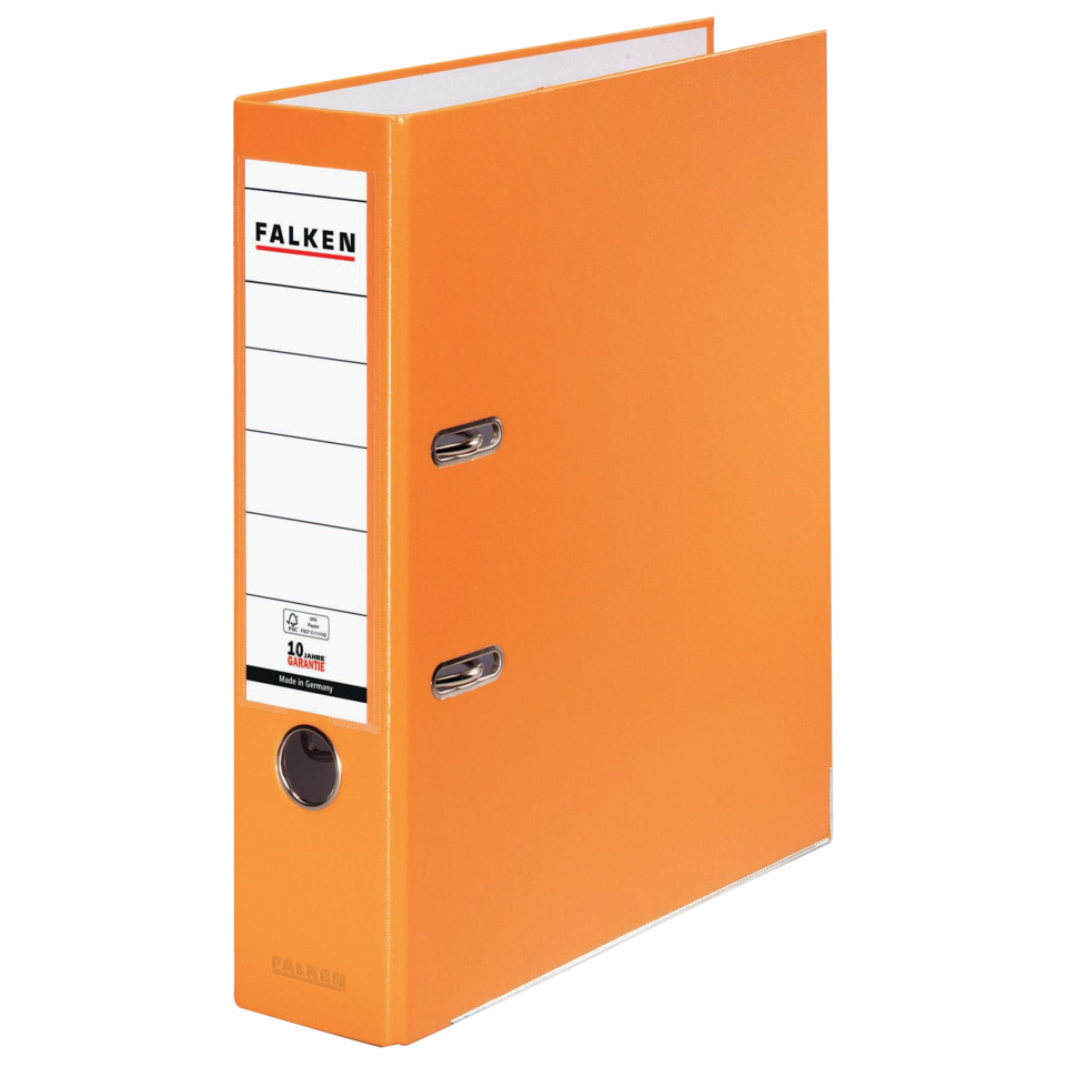 Ordner, Präsentationsordner, A4, Orangerot, Ringmechanik