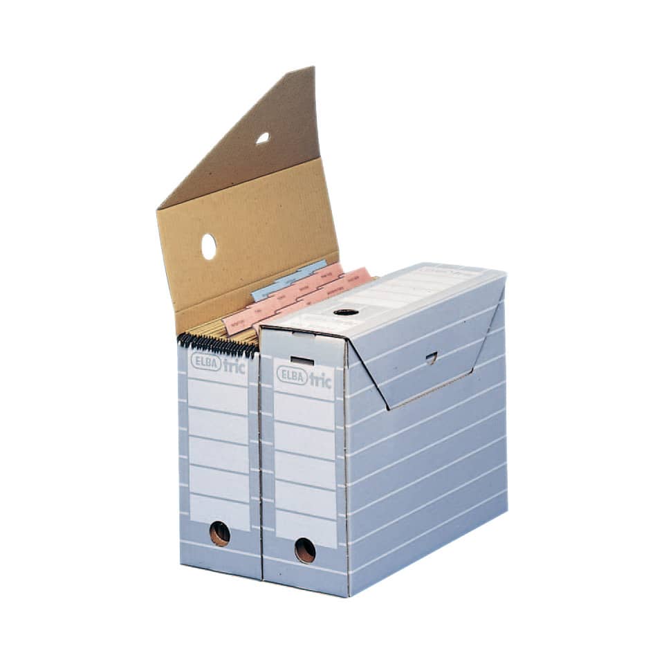 Bänderkassette, Kunststoffordner, Hängeregister, Archivbox, Ordnerbox