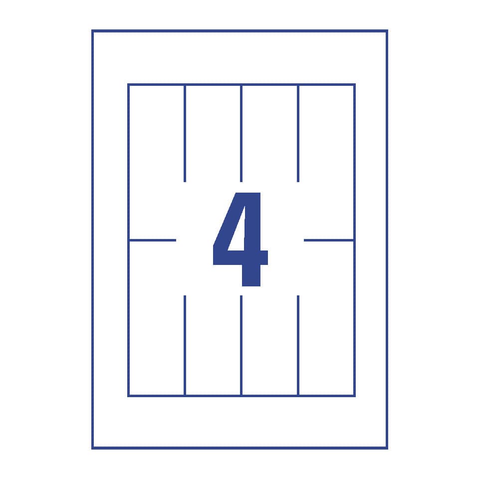 image, Karte, Nummer 4, blau, Messung