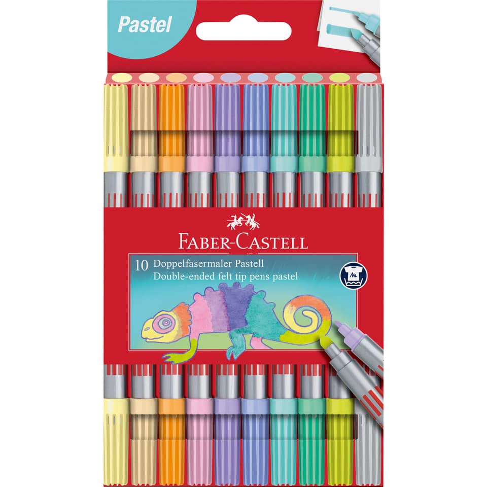 Pastellstifte, Filzstifte, Doppelspitzestifte, Aquarellstifte, Kinderkunstset