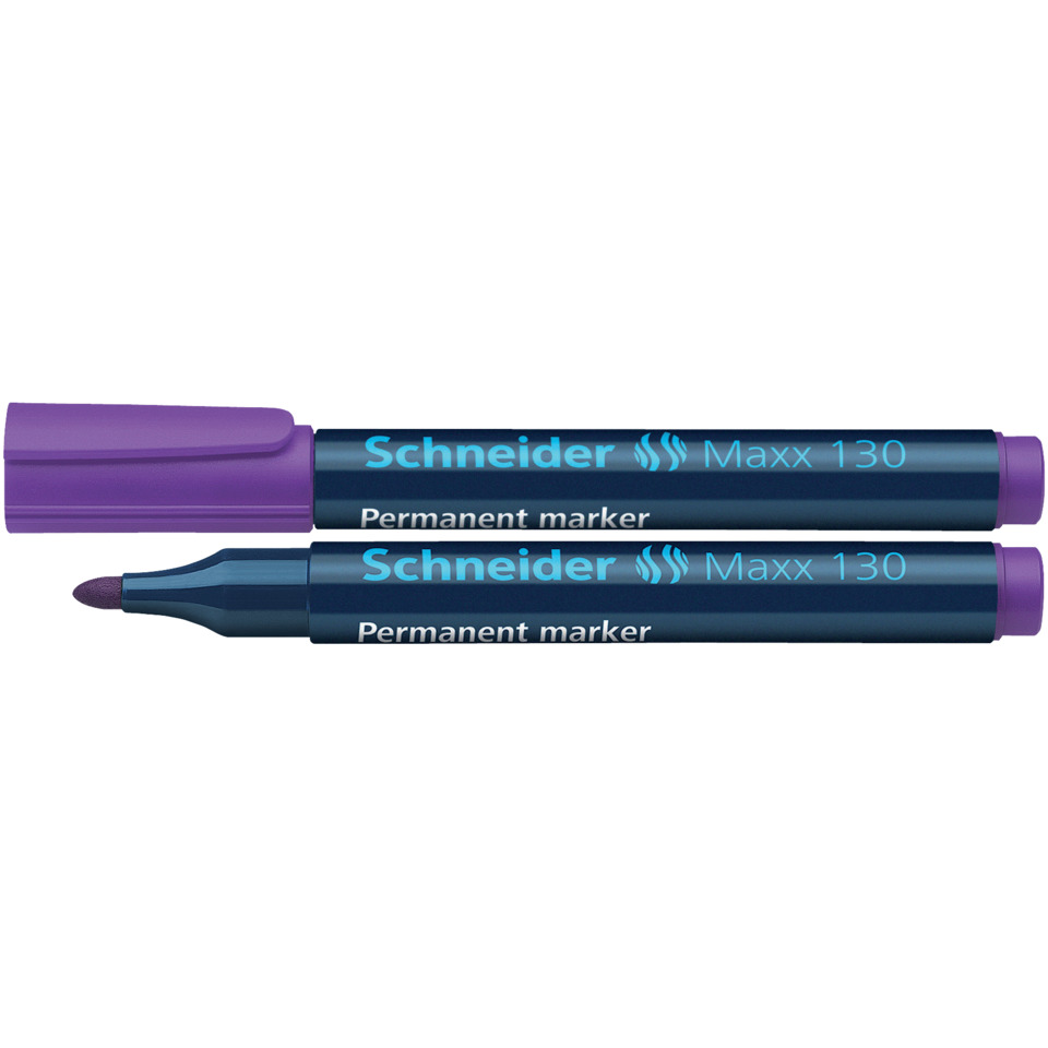 Permanentmarker, Filzstift, Marker, Lila Kappe, Blauer Körper