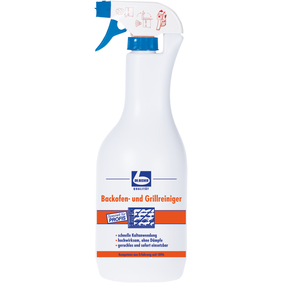 Backofenreiniger, Grillreiniger, Sprayflasche, Küche, Reinigungsmittel